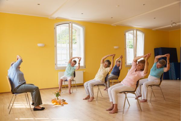 Chair Yoga for Stronger Bones: Gentle Movements for Seniors